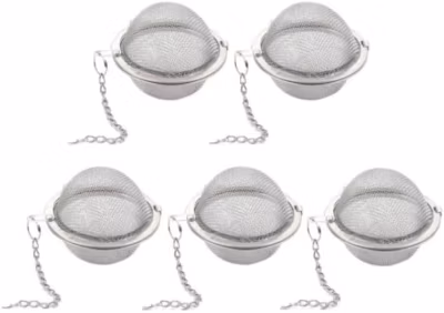 Lot de 5 boules à thé en acier inoxydable 304