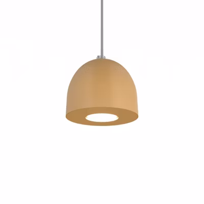 LUMICOM – CAMPANELLA Suspension, 1X GU10, max 33W, métal, anodic gold, D.12cm