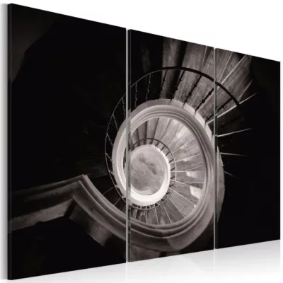Tableau Villes Escalier en colimaçon 60×40 cm