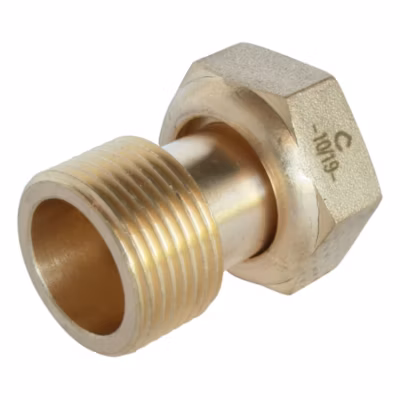 Somatherm For You – Raccord 2 pièces pour compteur – Ecrou 20/27 / Mâle 20/27