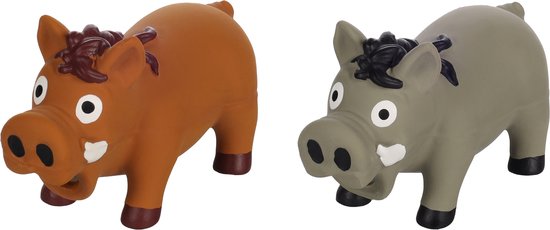 Flamingo – Flamingo Tomin – Speelgoed Honden – Hs Latex Tomin Everzwijn Assortiment – 1st – 137153 – 1st – 1pce