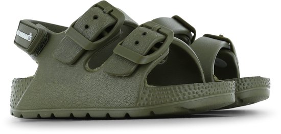 Go Banana&rsquo;s Sandale Légère Verte – Sandales Enfant – Garçons – Vert armée – EVA – Taille 25