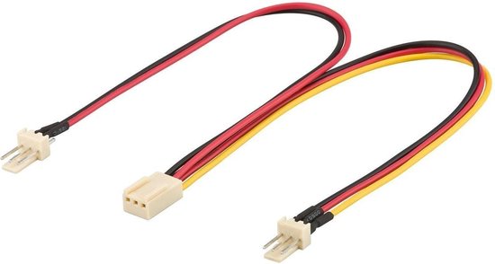 goobay 3-Pin Y-Cable 0.22m