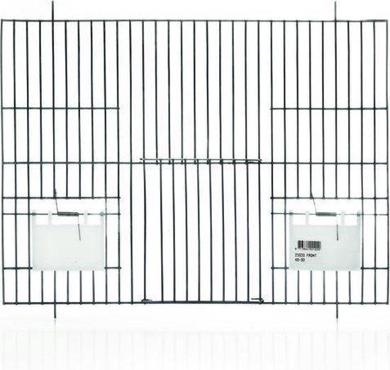 Front 4 Flap-2 Door – Cage à oiseaux – 100×40 cm