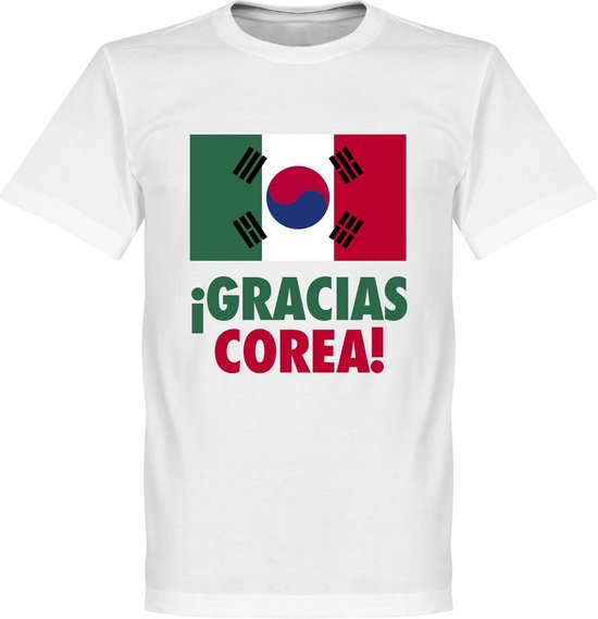 Gracias Corea! T-shirt – Blanc – XS