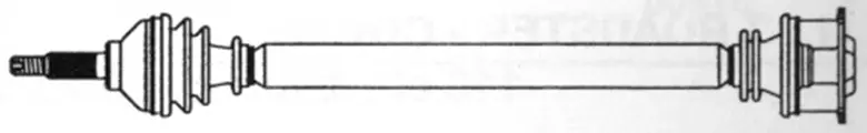 Arbre de transmission CEVAM 5797