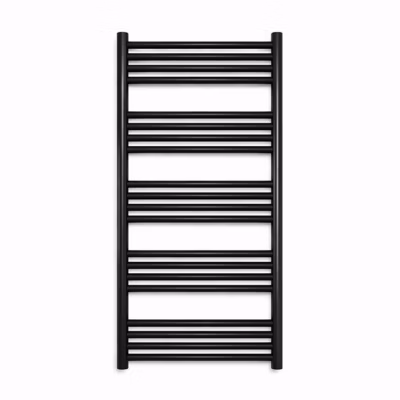 Sèche-serviette électrique noir – (HxL) 1140x400mm – 400 Watt – 400 Watt – FIO1140-400E1N
