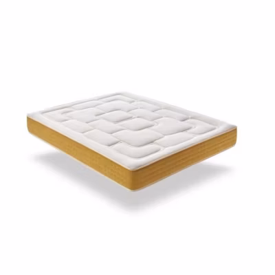 Matelas – Elite Gold – 140×190 cm – Mousse à Mémoire – Visco Gel – Anti-acarien – 25 cm d&rsquo;épaisseur