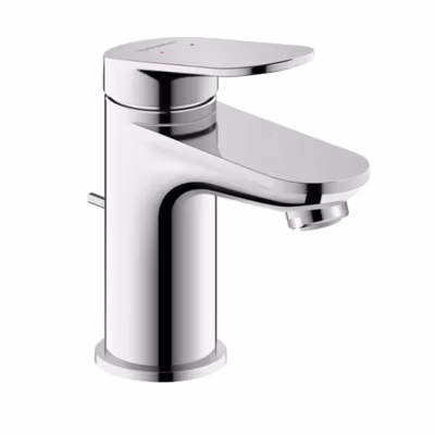 Mitigeur lavabo DURAVIT Wave S avec vidage chromé brillant