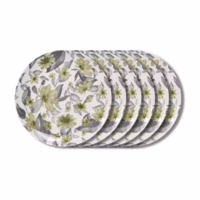 Assiette creuse Edulis 20 cm (lot de 6)