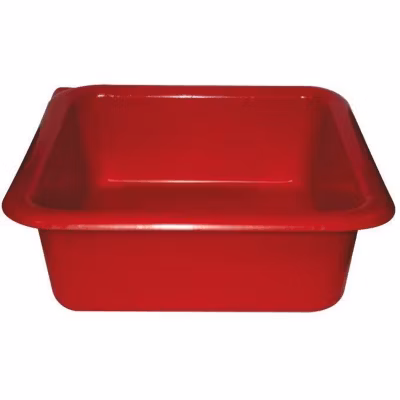 Cuvette carrée – 24 cm – 3 L – rouge