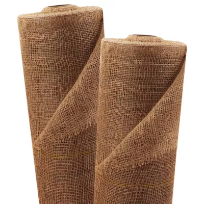 15m x 1m tissu de jute 105g/m² tapis de jute, jute de jardin, tissu de jute Aquagart