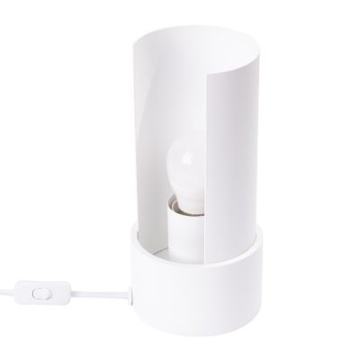 Lampe de bureau en acier 1 lampes 10x10x21cm Sollux