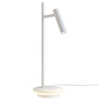 Lampe de table – Estudo – LED intégrée – Blanc – 45,5 cm de hauteur