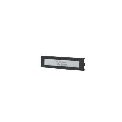 Bouton simple Métal Noir ULTRA – COMELIT – UT9211MB