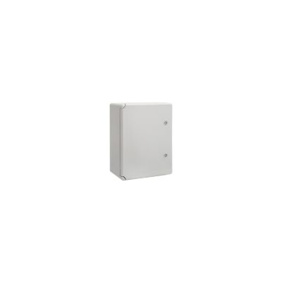 Coffret électrique Abs 400x300x220 étanche Ip65 – Porte Pleine – Avec Plaque
