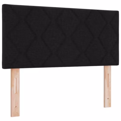 Tête de lit Noir 90 cm tissu vidaXL