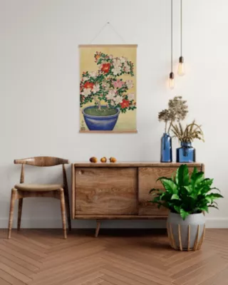 Toile suspendue Chinese Manchu Woman – Multicolore