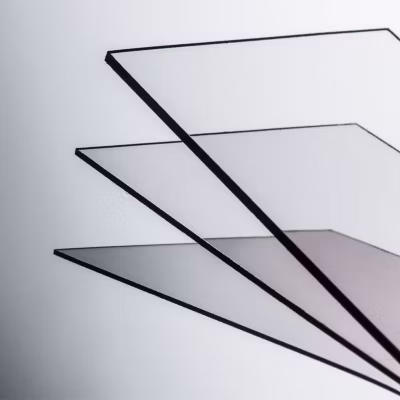 5 PLAQUES POLYSTYRENE TRANSPARENT 5MM 100X100CM