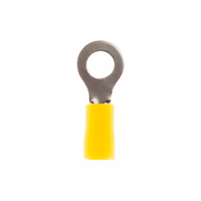 10 cosses rondes diamètre 6mm – Jaune – Zenitech