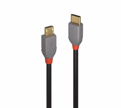 Câble USB 2.0 Type C – Micro USB 1 mètre LINDY