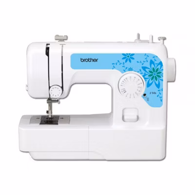 Machine à coudre compact 14 points Blanche Brother J14S