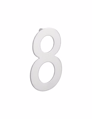 Chiffre 8 à visser, inox, H.100mm – THIRARD