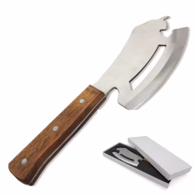 Couteau de chef Taurus FISHTEC lame acier inox 30cr13 manche bois massif