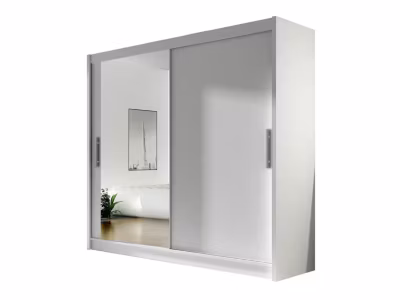 Armoire Closico Pallor VI, Nombre d&rsquo;étagères: 5, 215x180x58cm