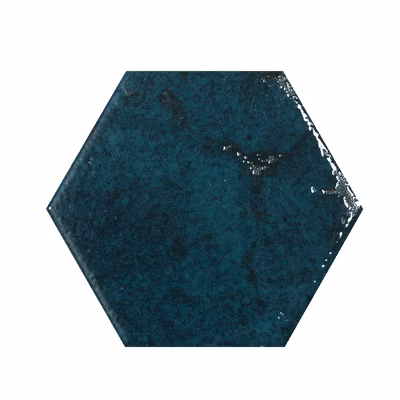 Carrelage Alma Azul – brillant 15 x 13cm  ( vendu par boite de  0,31 m² )