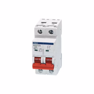 Bis2063a Interrupteur Sectionneur 63a Bipolaire 2 Pôles – 2 Modules – Imo