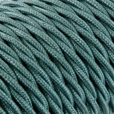 Câble Electrique Sauge en Textile Torsadé 3×0.75mm² – Fil Electrique Tissu