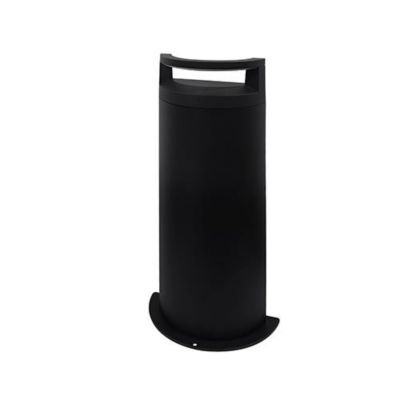 Borne arrondie pour éclairage extérieur 3000K Noir mat – INDIGO