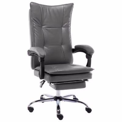 vidaXL Chaise de Bureau Fauteuil d&rsquo;Ordinateur Inclinable Siège Ergonomique Fauteuil de Bureau Intérieur Hauteur Réglable 20354
