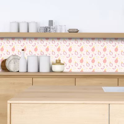 Crédence adhésive ananas 60×400 cm