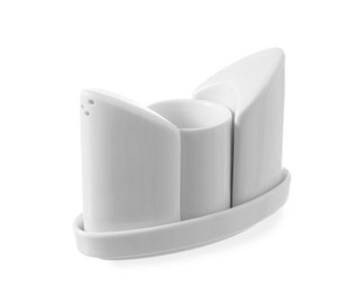 Ménagère porcelaine Poivre sel et cure-dents 125x54x(H)90 mm – Lot de 48 – Hendi