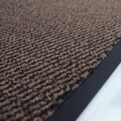 Tapis paillasson pour porte d&rsquo;entrée – Marron – 90 x 150 cm