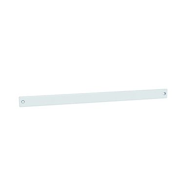 Plaque obturation POE2A blanc pour entrée d&rsquo;air grande entaille – 390x25mm – ANJOS 0149