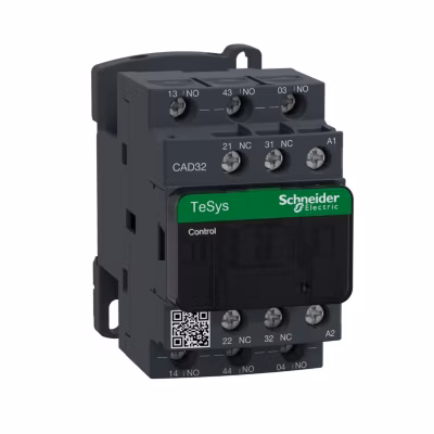 Cad32e7 Schneider – Contacteur 5p – 3no+2nf – 10a – Bobine 48vca – Vis – Cad32