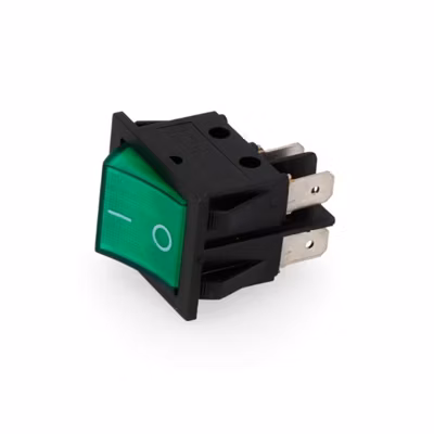 Interrupteur Simple Bipolaire 15A 250V Vert – SILAMP