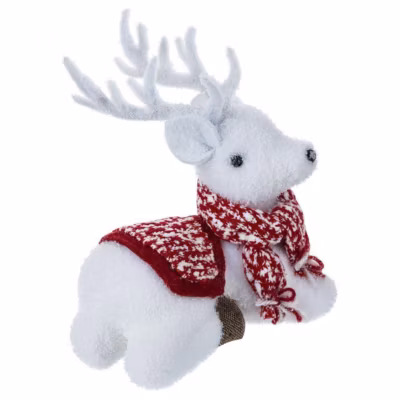 Décoration renne en peluche  – feeric lights & christmas