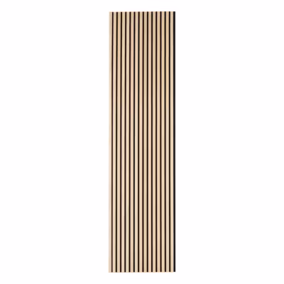 Panneau décoratif mural Colva beige fond noir 240x60cm – Atmosphera