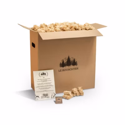 760 à 800 allume-feu en laine de bois et cire végétale 100% naturel pour cheminée poêle four à pizza cuisinière Barbecue brasero.