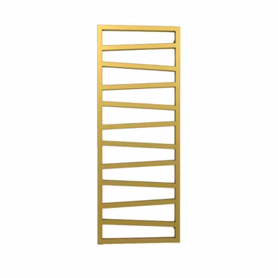 Sèche-serviette électrique programmable doré – HxL 600×500 mm – 300 Watt – ZIG600-500E8BRAP