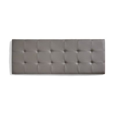 Tête de lit – ECCOX – 112×57 cm – Similicuir – Gris – Design contemporain