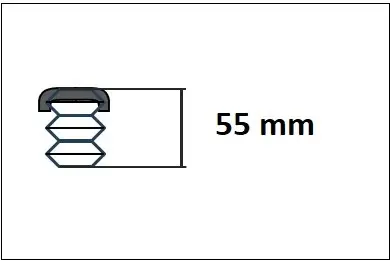 Bouchon de protection/soufflet, amortisseur KYB 940014