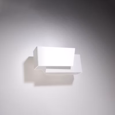 Applique en acier 1 ampoule 4000K – 20x8x10cm Sollux
