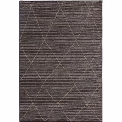 Tapis salon et chambre moderne en jute BLUEBERRY 160×230 cm