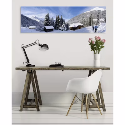 Tableau verre acrylique Col De Cou  130 x 40 cm – Décoration murale photo pour la maison