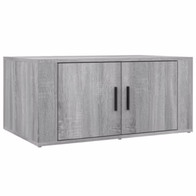 816518 vidaXL Table basse Sonoma gris 80x50x36 cm Bois d&rsquo;ingénierie